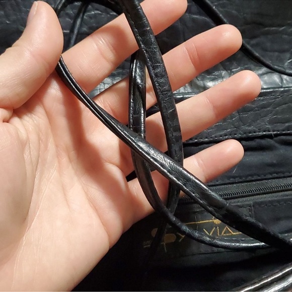 BAGS BY SYLVIA VINTAGE LEATHER CLUTCH BAG - Picture 7 of 10